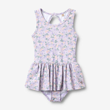 Wheat Main Badedragt Erna Swimsuit 9605 purple light petunias
