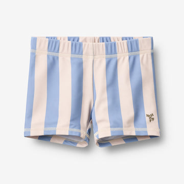 Wheat Main Badeshorts Niki Shorts 9732 bold blue stripe