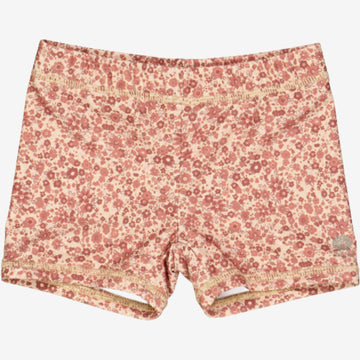 Wheat Main  Badeshorts Niki Swimwear 2073 red flower meadow