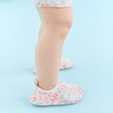Wheat Footwear Badesko Dolphin Swimwear 2526 powder flowers and seashells