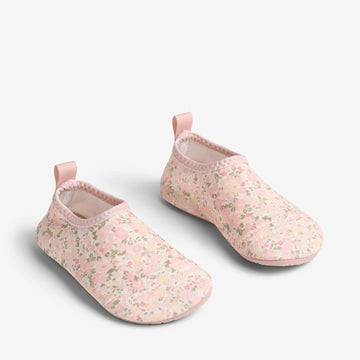 Wheat Footwear Badesko Dolphin Swimwear 9427 ivory flower meadow