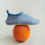 Wheat Footwear Badesko Dolphin Swimwear 9580 blue swim stripe