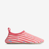 Wheat Footwear Badesko Dolphin Swimwear 9657 red stripe flowers