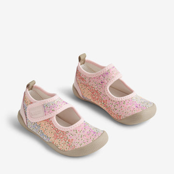 Wheat Footwear Badesko Wavey Swimwear 9506 rainbow flowers