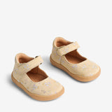 Wheat Footwear Ballerina Silya Ballerinas 9632 barely apricot flowers
