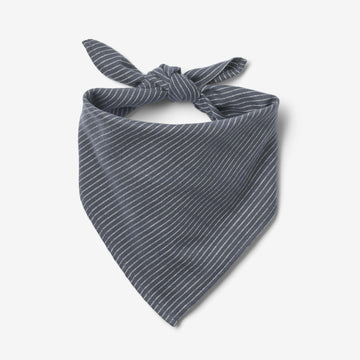 Wheat Main Bandana Marlow Accessories 1312 greyblue slub stripe