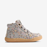 Wheat Footwear Barfods Prewalker Malia Boot 9765 slightly blue flowers