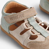 Wheat Footwear Barfods Sandal Ellie Sandal 3217 green pool