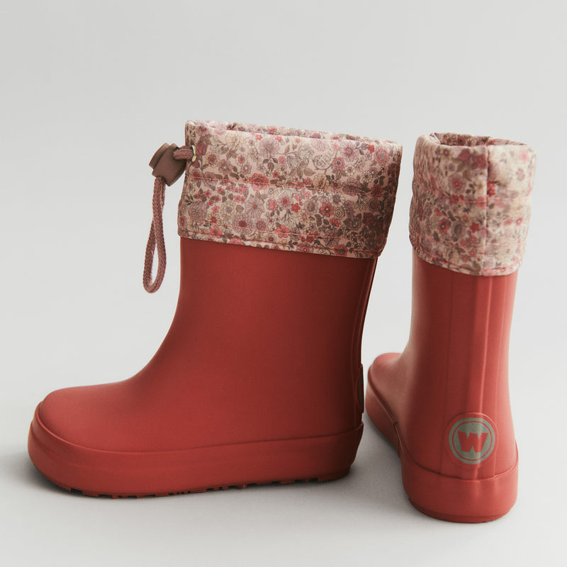 Wheat Footwear Barfods Termo Gummistøvle Zerro Rubber Boot 1037 raspberry