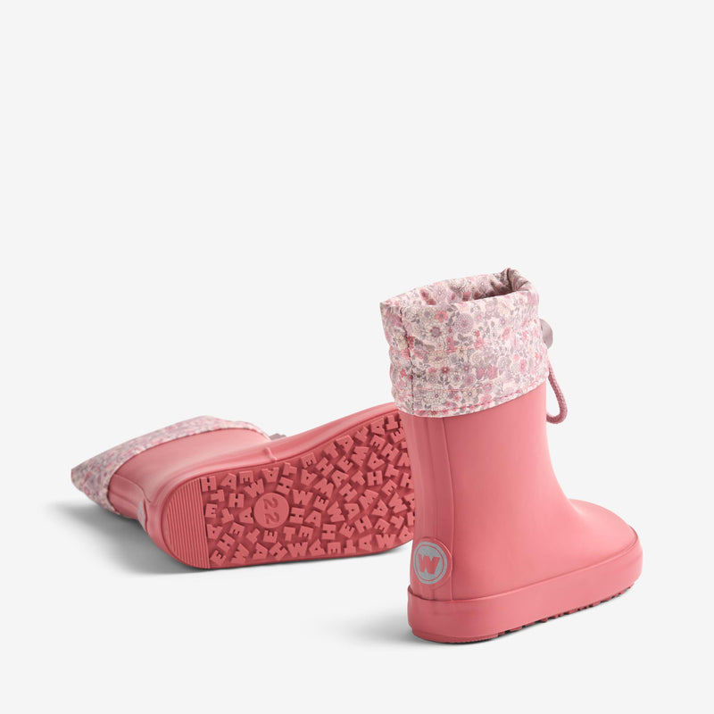 Wheat Footwear Barfods Termo Gummistøvle Zerro Rubber Boot 1037 raspberry