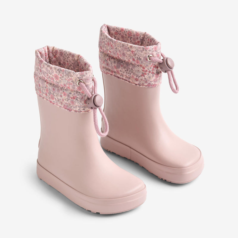 Wheat Footwear Barfods Termo Gummistøvle Zerro Rubber Boot 2487 rose powder