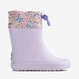 Wheat Footwear Barfods Termo Gummistøvle Zerro Rubber Boot 2528 powder blue flowers
