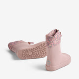 Wheat Footwear Barfods Termo Gummistøvle Zerro Rubber Boot 2598 powder flower meadow