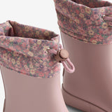 Wheat Footwear Barfods Termo Gummistøvle Zerro Rubber Boot 2598 powder flower meadow
