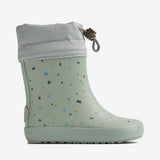 Wheat Footwear Barfods Termo Gummistøvle Zerro Rubber Boot 9602 light flint letters