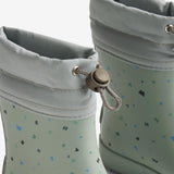 Wheat Footwear Barfods Termo Gummistøvle Zerro Rubber Boot 9602 light flint letters