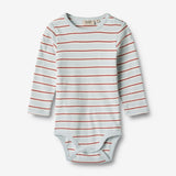 Wheat Main   Basis Body Freddie Underwear/Bodies 4031 light blue stripe