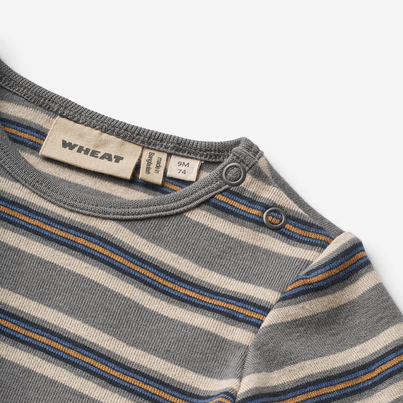 Wheat Main Basis Body Freddie Underwear/Bodies 1203 stormy blue stripe