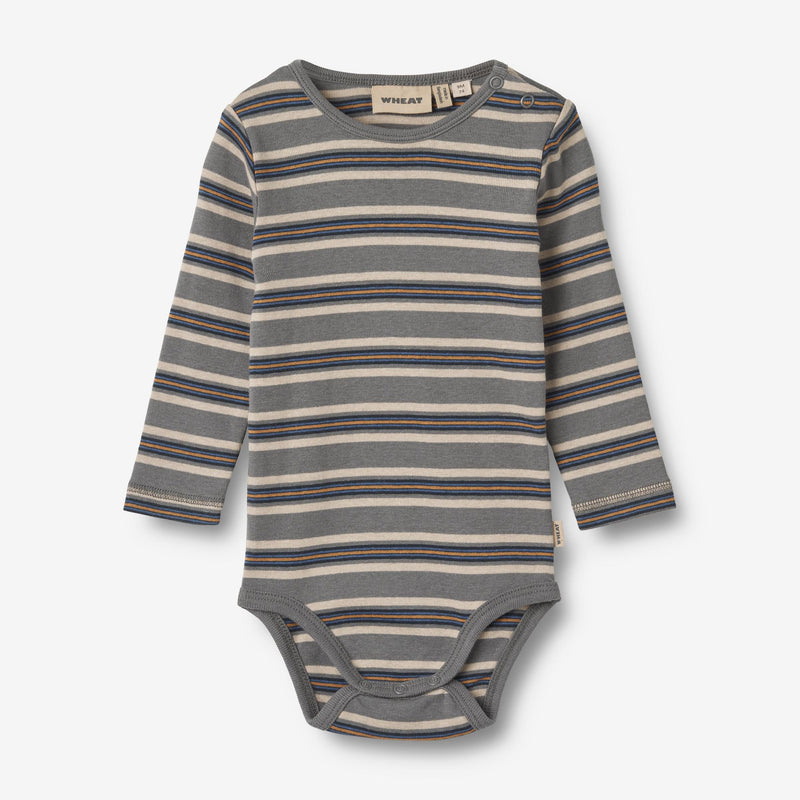 Wheat Main Basis Body Freddie Underwear/Bodies 1203 stormy blue stripe