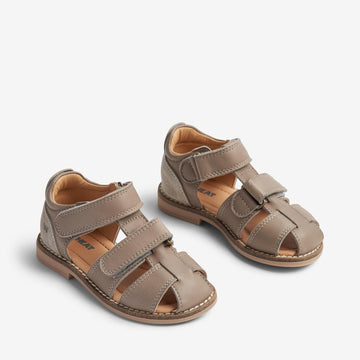 Wheat Footwear   Bassi Lukket Sandal Sandals 0070 gravel