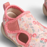 Wheat Footwear Beach Shoe Swirl Swimwear 2526 powder flowers and seashells