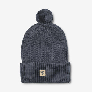 Wheat Outerwear Beanie Habar Accessories 1292 greyblue