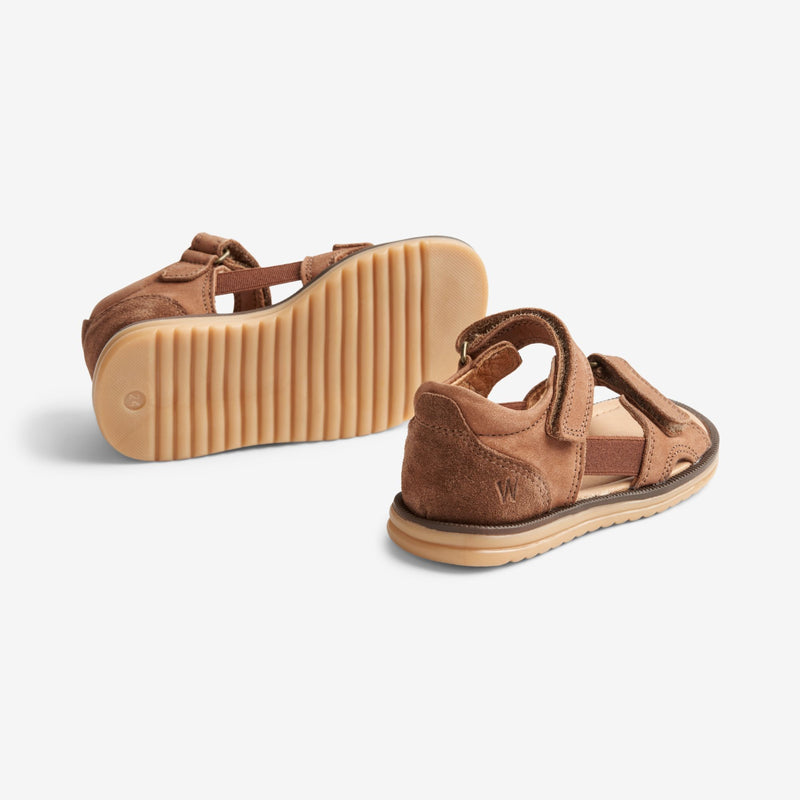 Wheat Footwear Beka Åben Sandal | Baby Sandals 9002 cognac