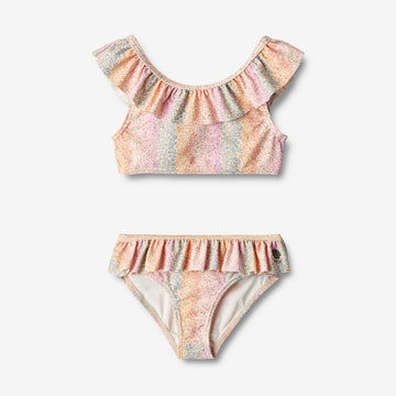 Wheat Main   Bikini Elina Swimwear 9506 rainbow flowers