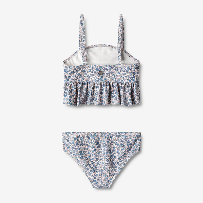 Wheat Main   Bikini Lærke Swimwear 1301 blue flower meadow