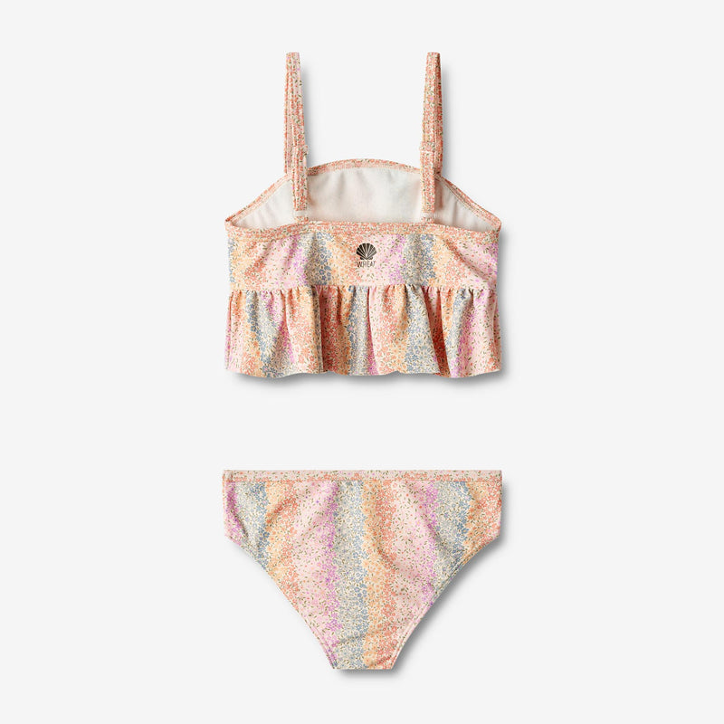 Wheat Main   Bikini Lærke Swimwear 9506 rainbow flowers