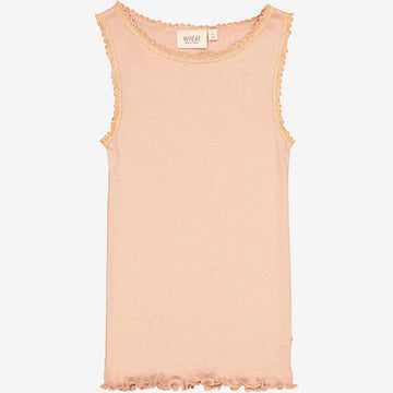Wheat Main Blonde Rib Top Jersey Tops and T-Shirts 2031 rose dawn