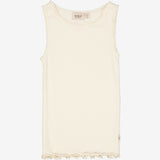 Wheat Blonde Rib Top Jersey Tops and T-Shirts 3129 eggshell 