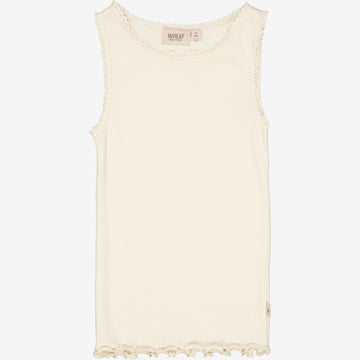 Wheat Main Blonde Rib Top Jersey Tops and T-Shirts 3129 eggshell 