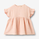 Wheat Main Blondekjole Thit Dress 9652 powder hearts
