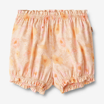 Wheat Main   Bloomers Angie Shorts 9061 alabaster flower bobbles