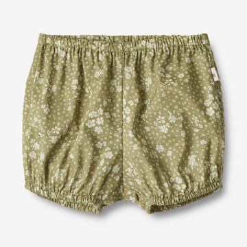 Wheat Main   Bloomers Clarissa Shorts 4150 green flowers