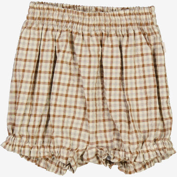 Wheat Main  Bloomers Hiva Shorts 5094 golden dove check