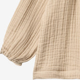 Wheat Main Bluse Bobo Blouse 3354 warm sand