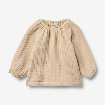 Wheat Main Bluse Bobo Blouse 3354 warm sand