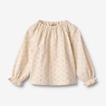 Wheat Main Bluse Merle Blouse 3129 eggshell