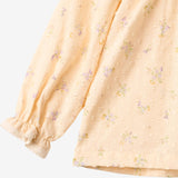 Wheat Main Bluse Merle Blouse 9632 barely apricot flowers
