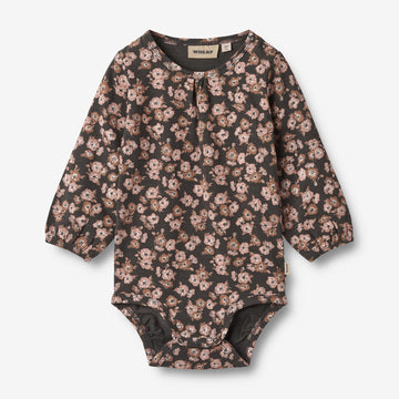 Wheat Main Langærmet Body Elmine | Baby Underwear/Bodies 1183 raven anemones