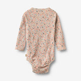 Wheat Main Body L/S Liv Body 9764 grey cloud flowers