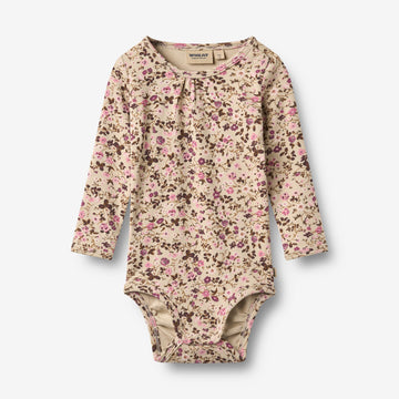 Wheat Main Body L/S Liv Body 9769 soft sand flower wine