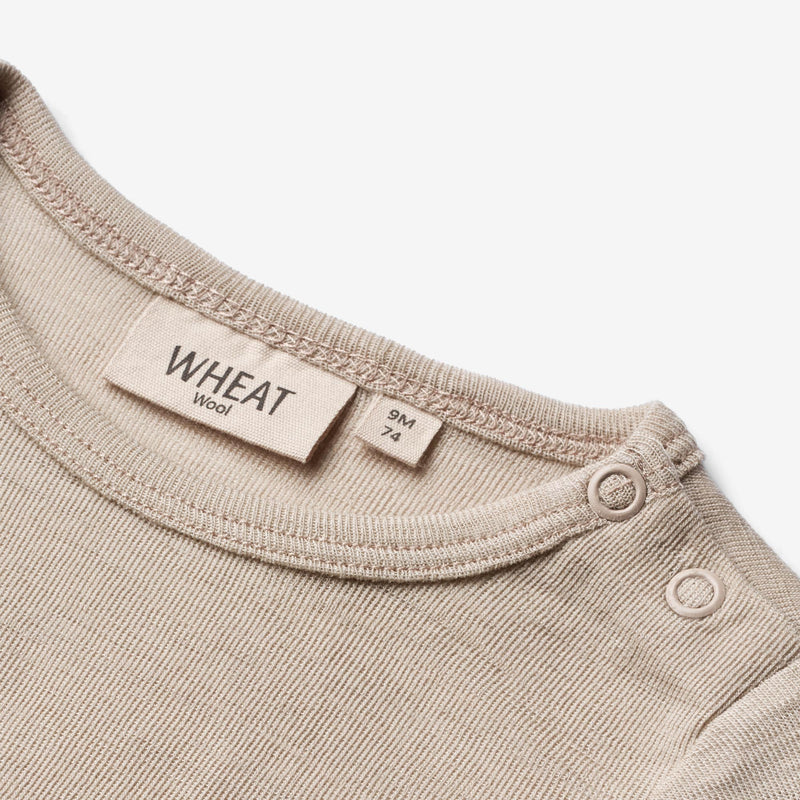 Wheat Wool Uld Body | Baby Underwear/Bodies 3231 soft beige