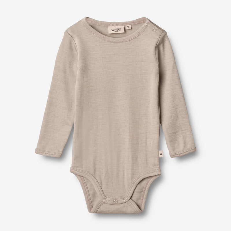 Wheat Wool Uld Body | Baby Underwear/Bodies 3231 soft beige