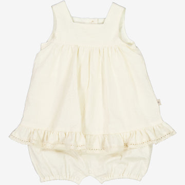 Wheat Main  Bodykjole Harriet | Baby Dresses 3129 eggshell 