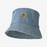 Wheat Main Bøllehat Charlie Accessories 1185 denim stripe