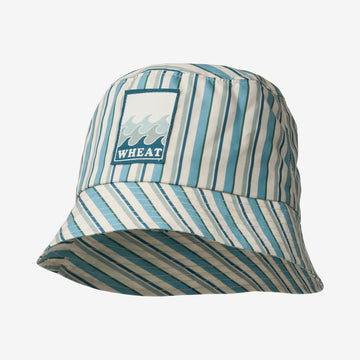 Wheat Main Bøllehat Tilo Accessories 9630 aqua stripe