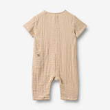 Wheat Main Buksedragt Alex Romper 3354 warm sand